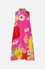 BACK NECK TIE SHORT DRESS RAINBOW BODY sold by Camilla