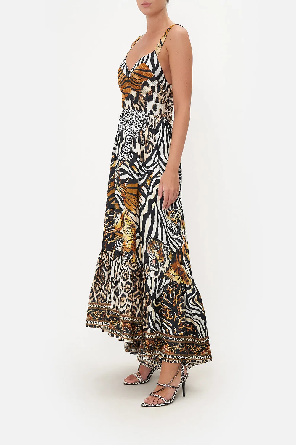 DRESS WITH FITTED BODICE WHATS NEW PUSSYCAT sold by Camilla product image thumbnail 4