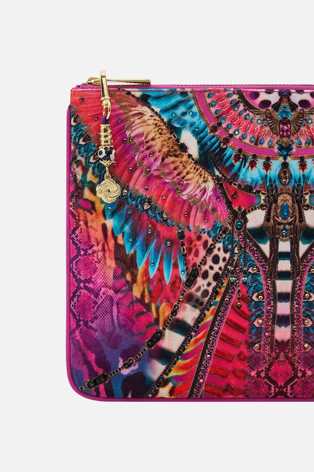 SMALL CANVAS CLUTCH SAHARA SUPERNATURAL sold by Camilla product image thumbnail 2