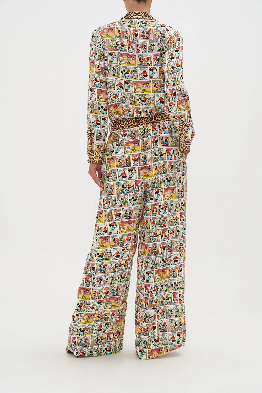 WIDE LEG WAISTED PANT A TRIP DOWN THE COMIC STRIP sold by Camilla product image thumbnail 2