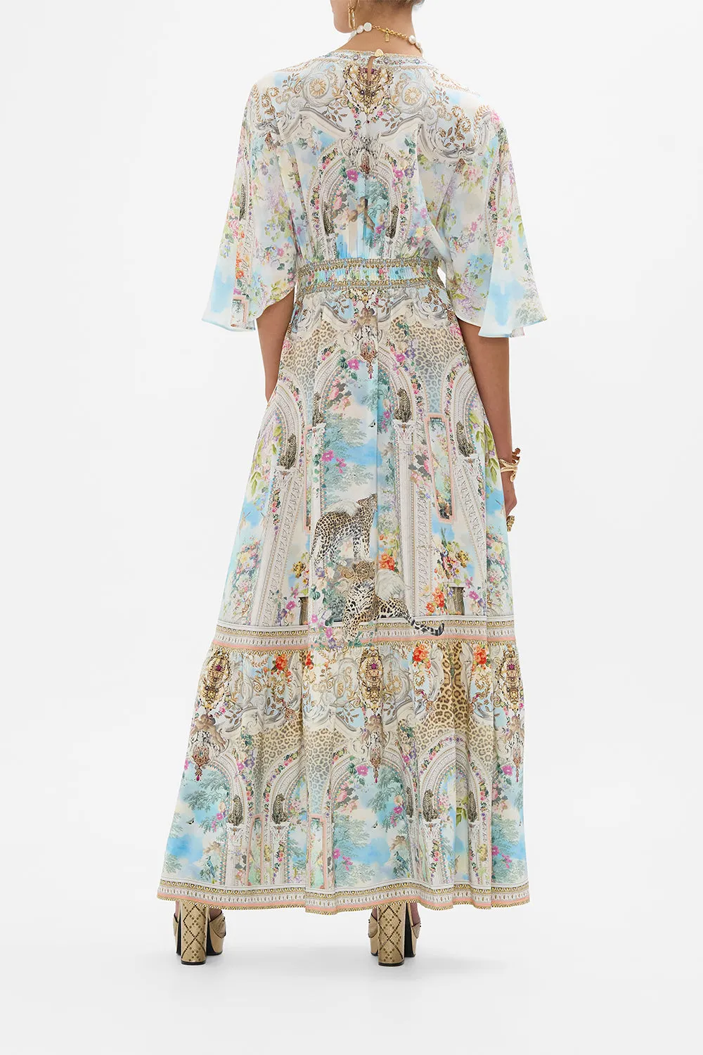 WAISTED DRESS WITH HEM RUFFLE WE ALWAYS HAVE ALEXANDRIA sold by Camilla product image thumbnail 2