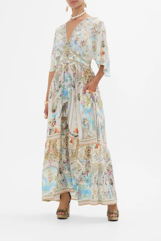 WAISTED DRESS WITH HEM RUFFLE WE ALWAYS HAVE ALEXANDRIA sold by Camilla