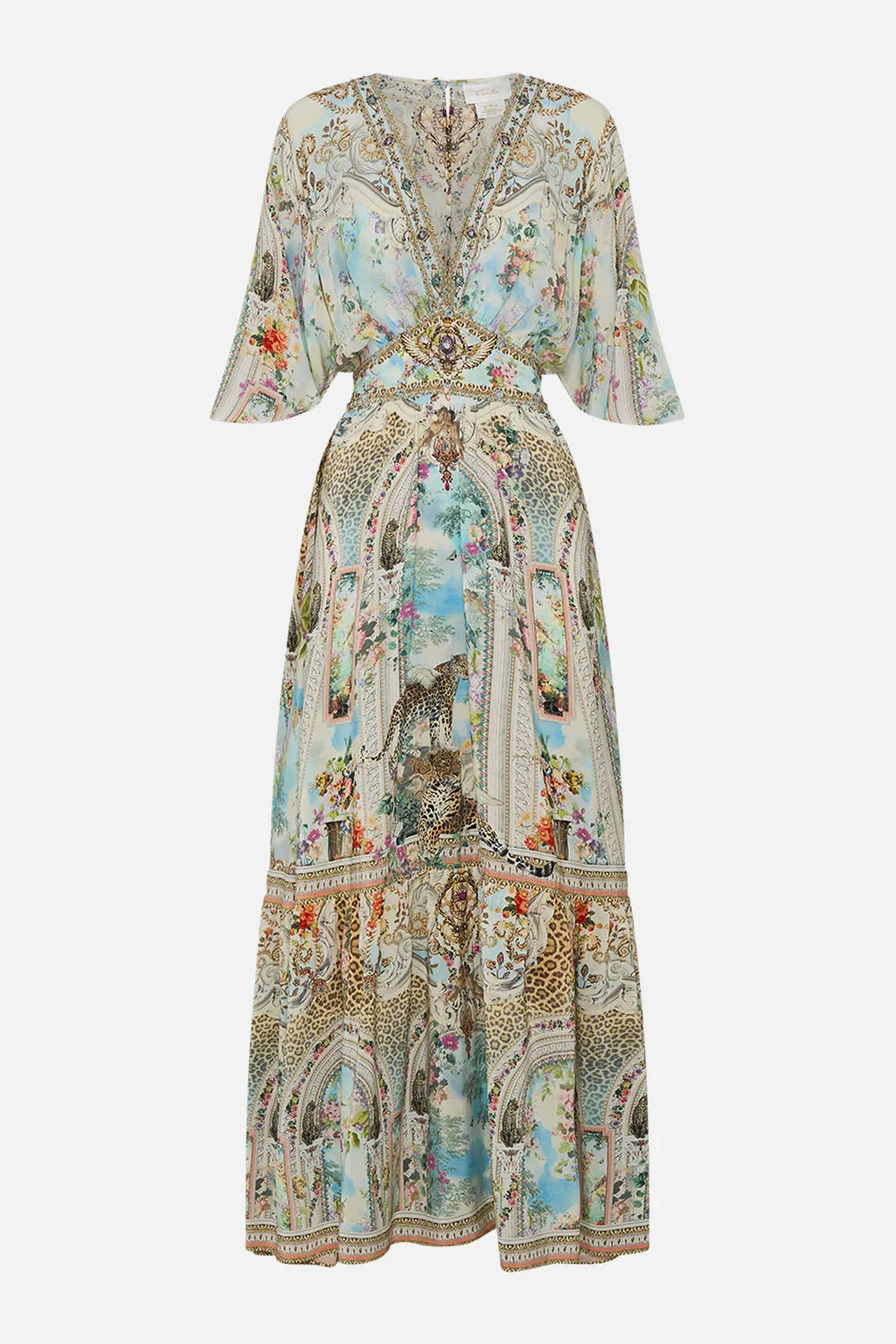 WAISTED DRESS WITH HEM RUFFLE WE ALWAYS HAVE ALEXANDRIA sold by Camilla product image thumbnail 3