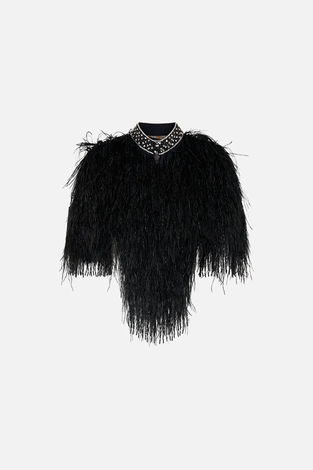 FEATHER BEADED GILET LADY OF THE MOON sold by Camilla product image thumbnail 3