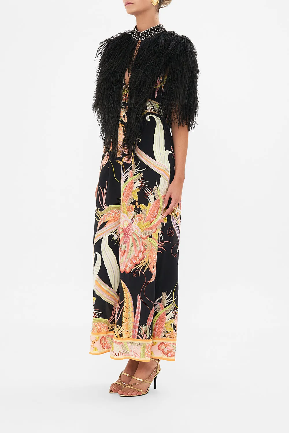 FEATHER BEADED GILET LADY OF THE MOON sold by Camilla product image thumbnail 4