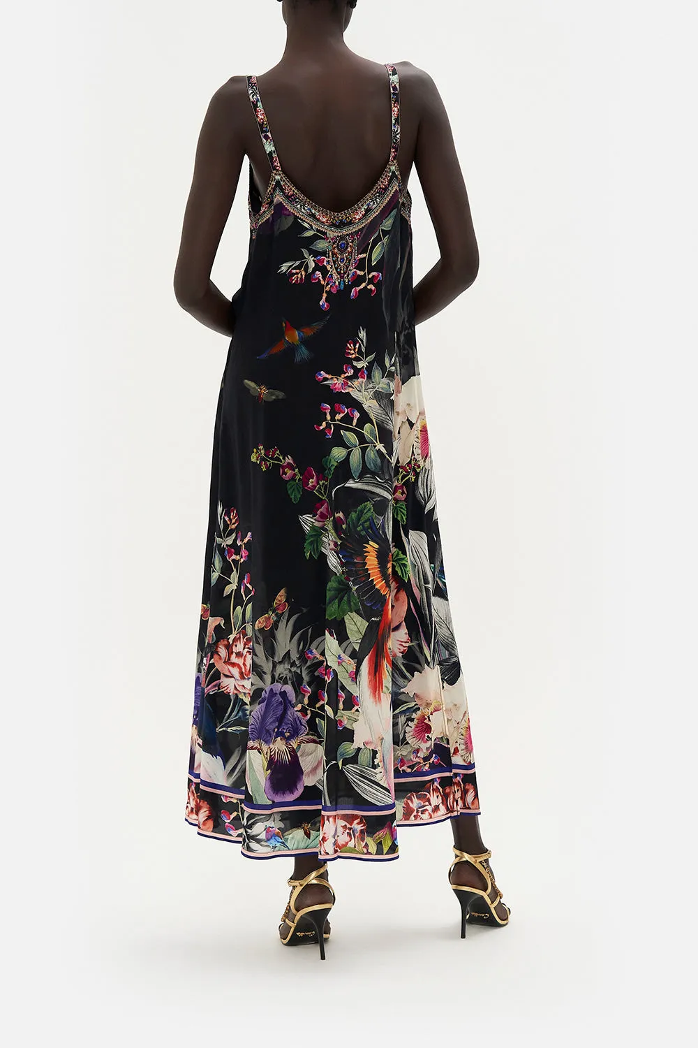 V NECK MIDI SLIP DRESS PARADISO PLACE sold by Camilla product image thumbnail 2