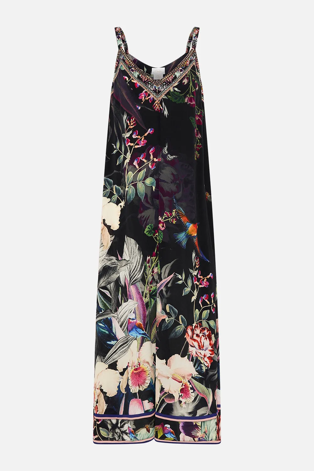 V NECK MIDI SLIP DRESS PARADISO PLACE sold by Camilla product image thumbnail 3