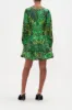 SHORT TIE FRONT BLOUSON DRESS GORILLA GROOVE sold by Camilla