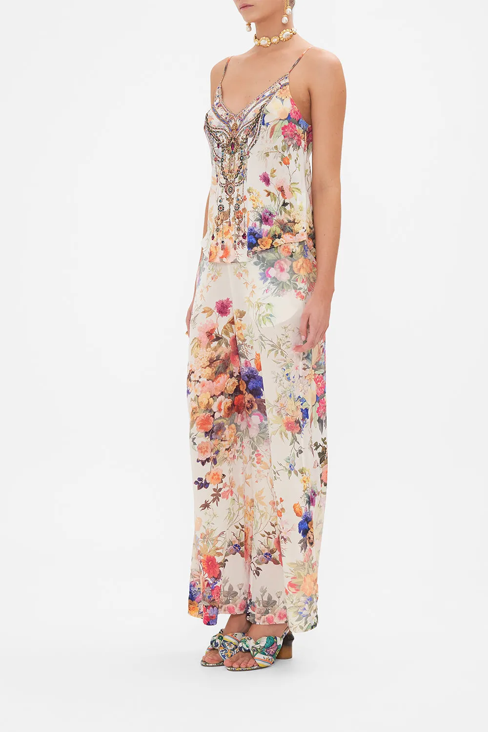 V-NECK BIAS CAMI FRIENDS WITH FRESCOS sold by Camilla product image thumbnail 4