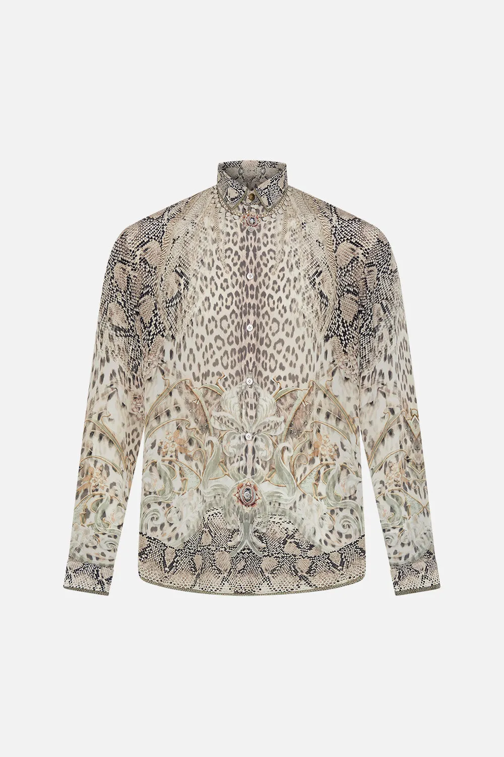 COLLARED LONG SLEEVE SHIRT LOOKING GLASS HOUSES sold by Camilla product image thumbnail 3