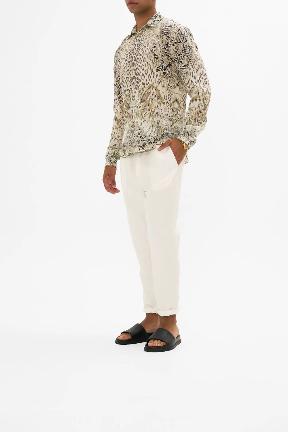 COLLARED LONG SLEEVE SHIRT LOOKING GLASS HOUSES sold by Camilla product image thumbnail 4