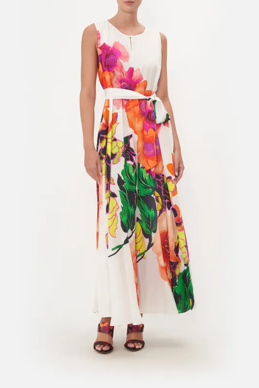 FLARED JUMPSUIT PRETTY AS A POPPY sold by Camilla