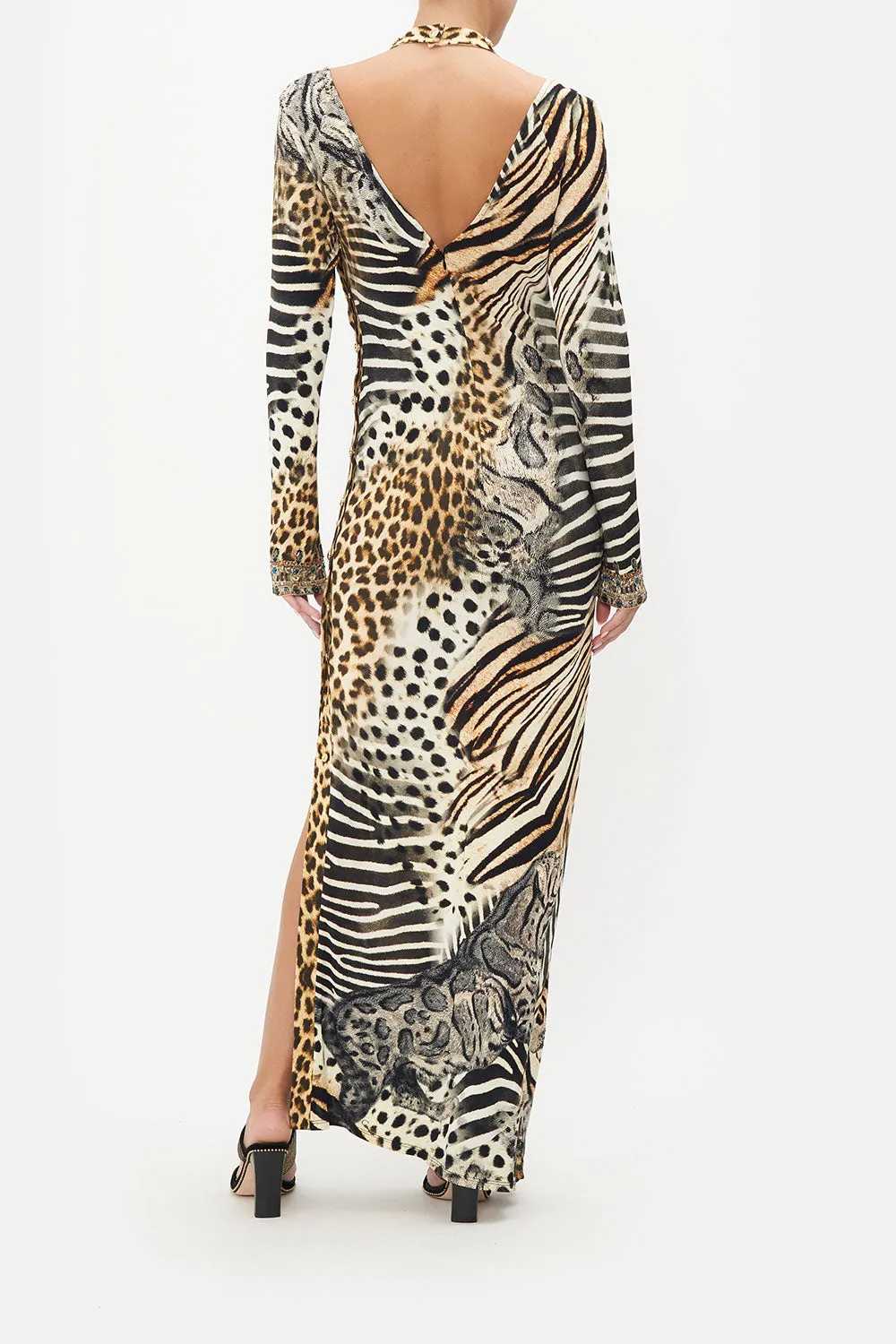 CUT OUT SHOULDER JERSEY DRESS FOR THE LOVE OF LEO sold by Camilla product image thumbnail 2