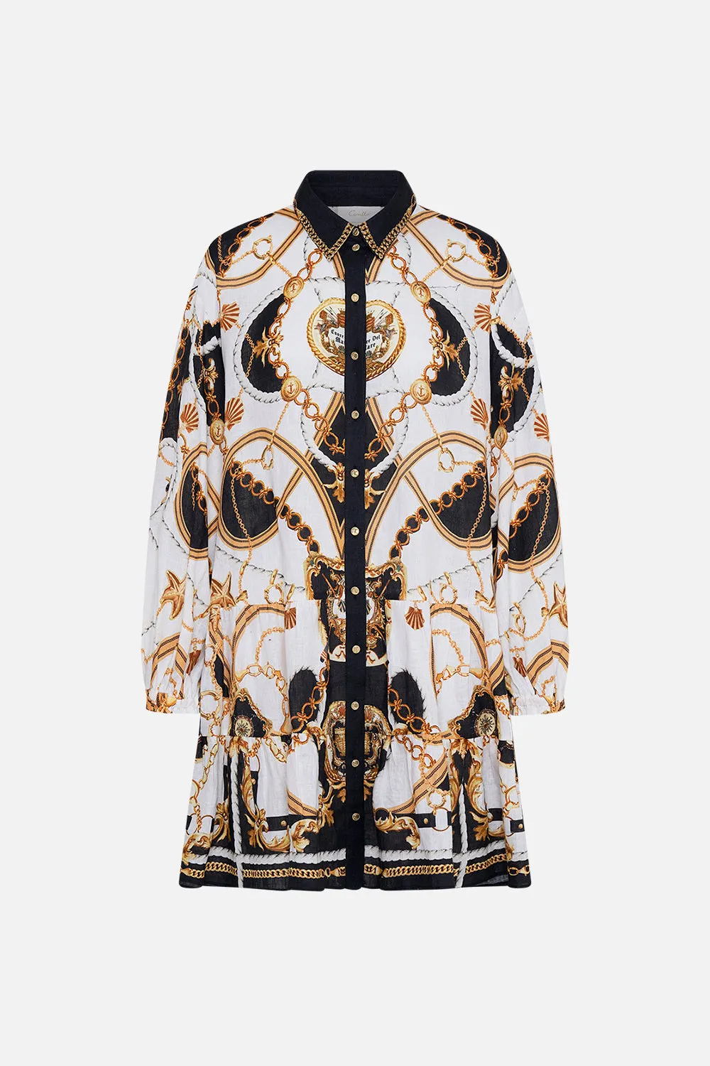TIERED SHIRT DRESS SEA CHARM sold by Camilla product image thumbnail 3