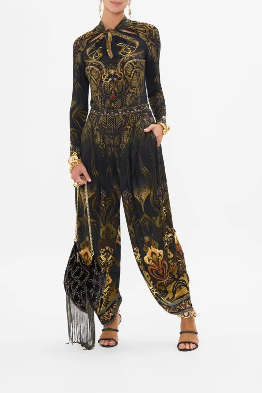 SPLIT HEM JERSEY PANT NOUVEAU NOIR sold by Camilla