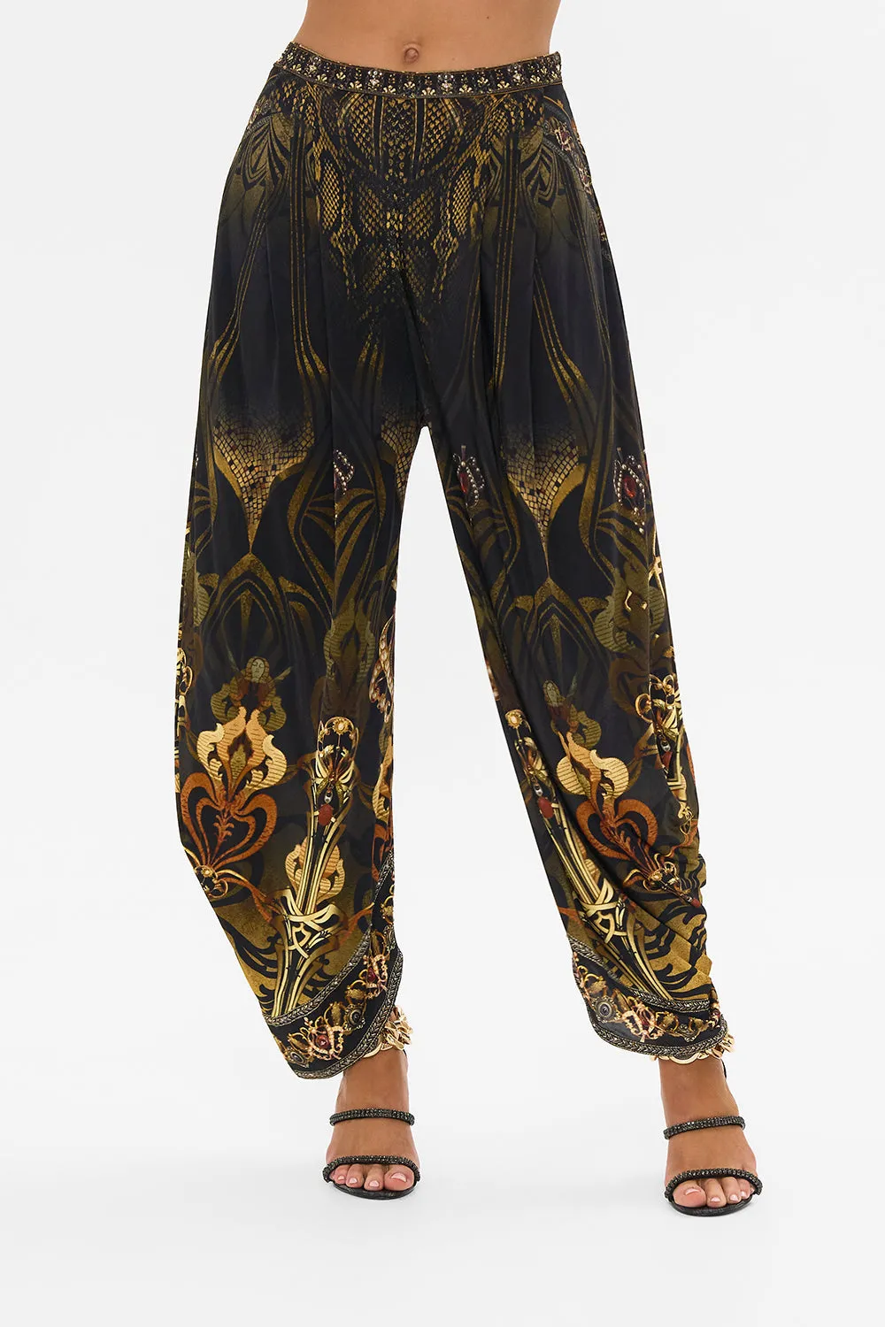 SPLIT HEM JERSEY PANT NOUVEAU NOIR sold by Camilla product image thumbnail 5