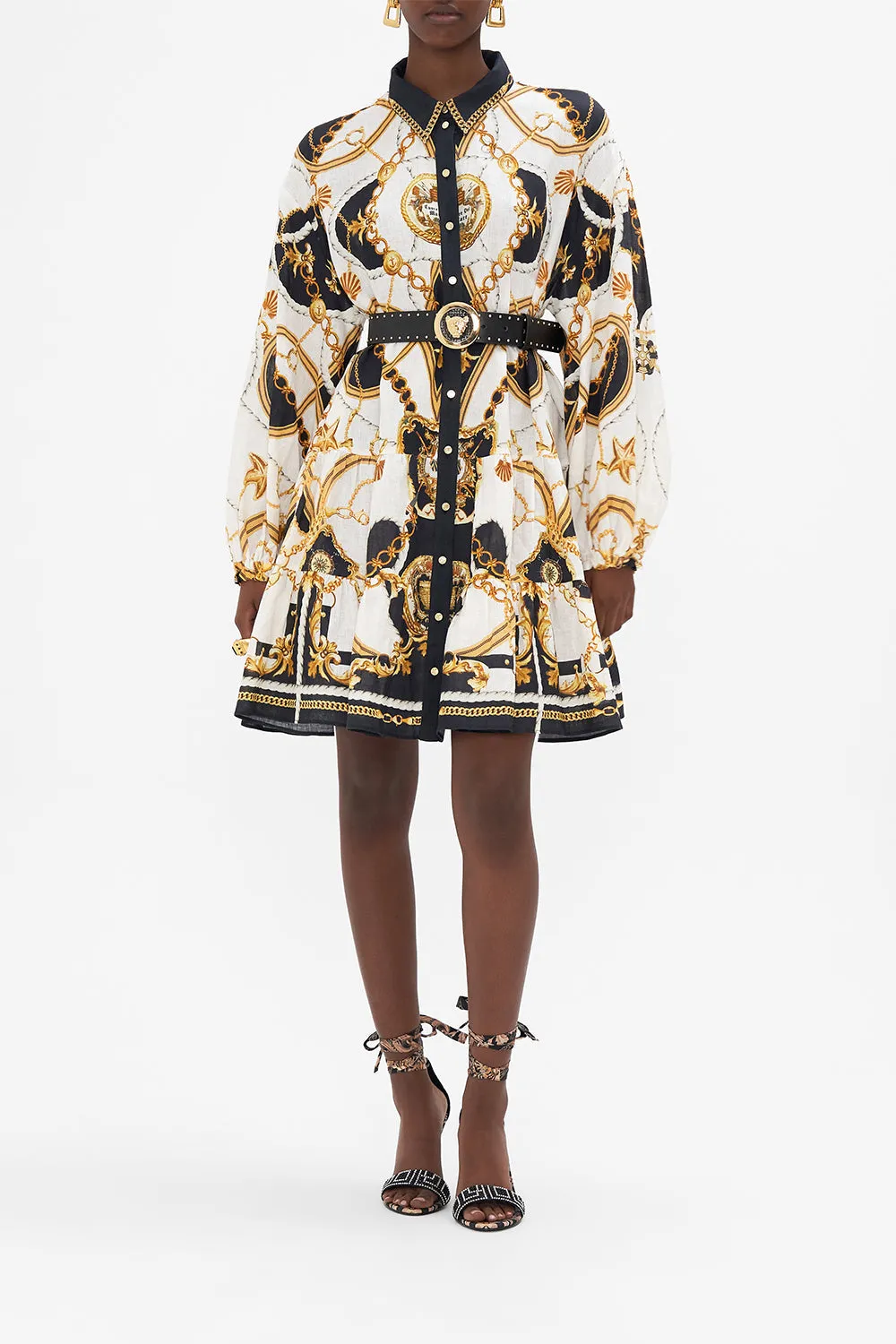 TIERED SHIRT DRESS SEA CHARM sold by Camilla product image thumbnail 5