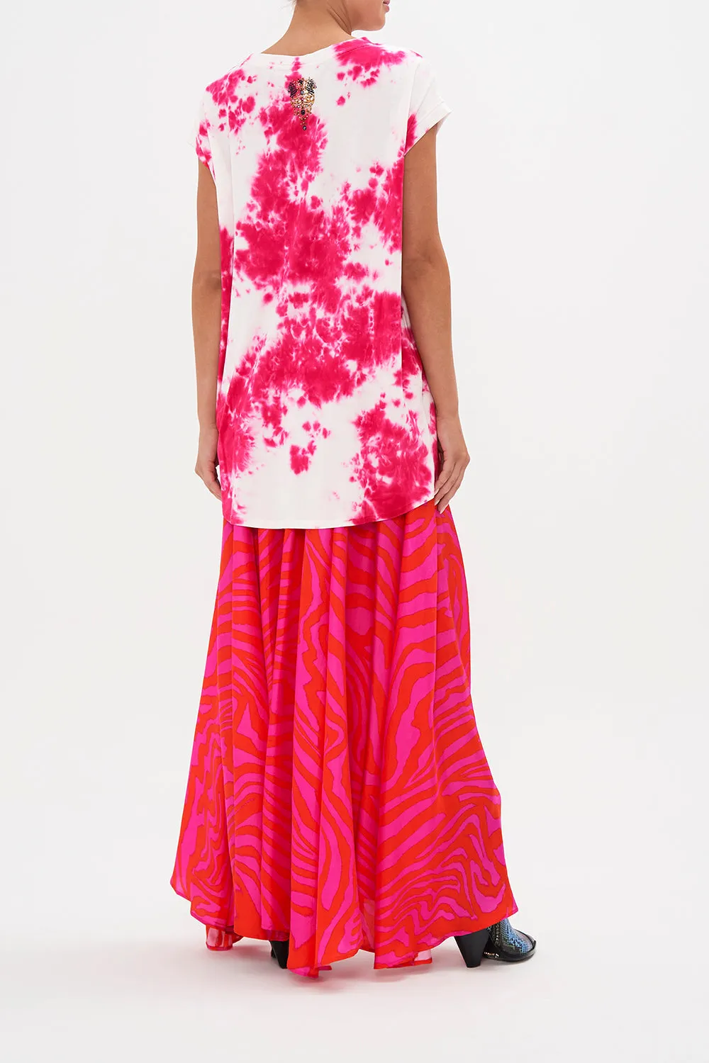 EXTENDED SLEEVE TEE ZEBRA ZONE sold by Camilla product image thumbnail 2