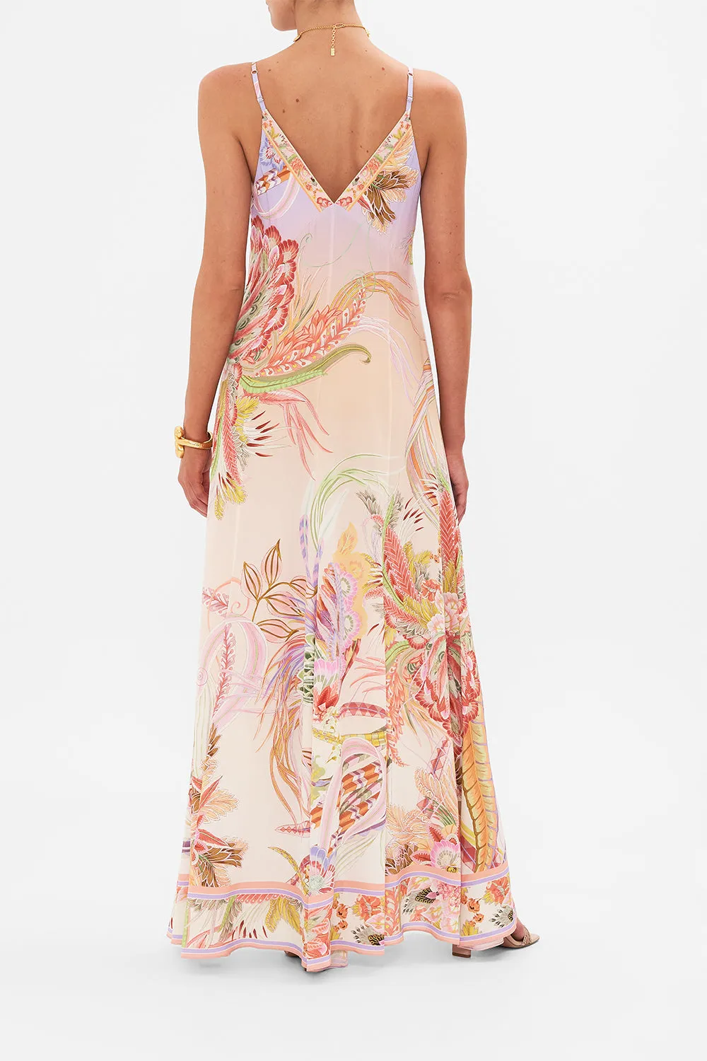 BUTTON FRONT STRAPPY DRESS COSMIC TUSCAN sold by Camilla product image thumbnail 2