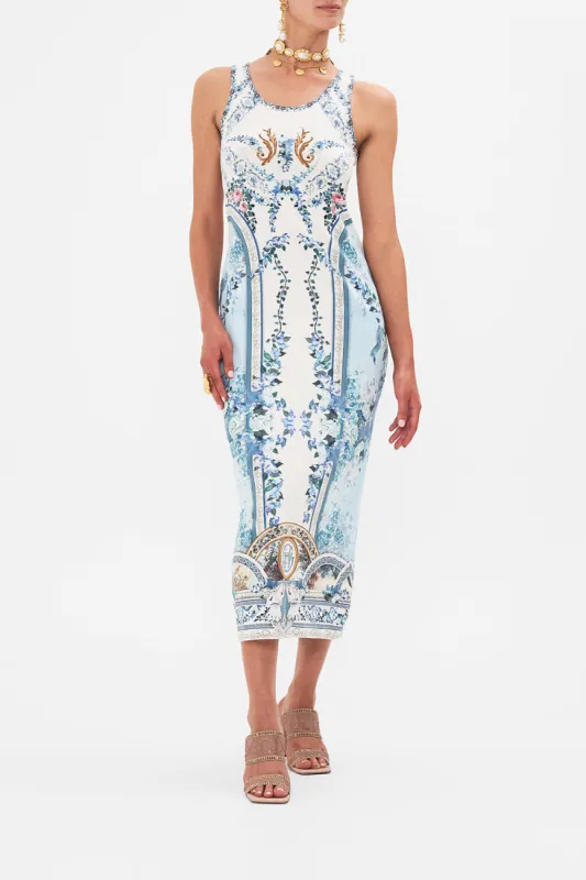 JERSEY SCOOP NECK TANK DRESS SEASON OF THE SIREN sold by Camilla