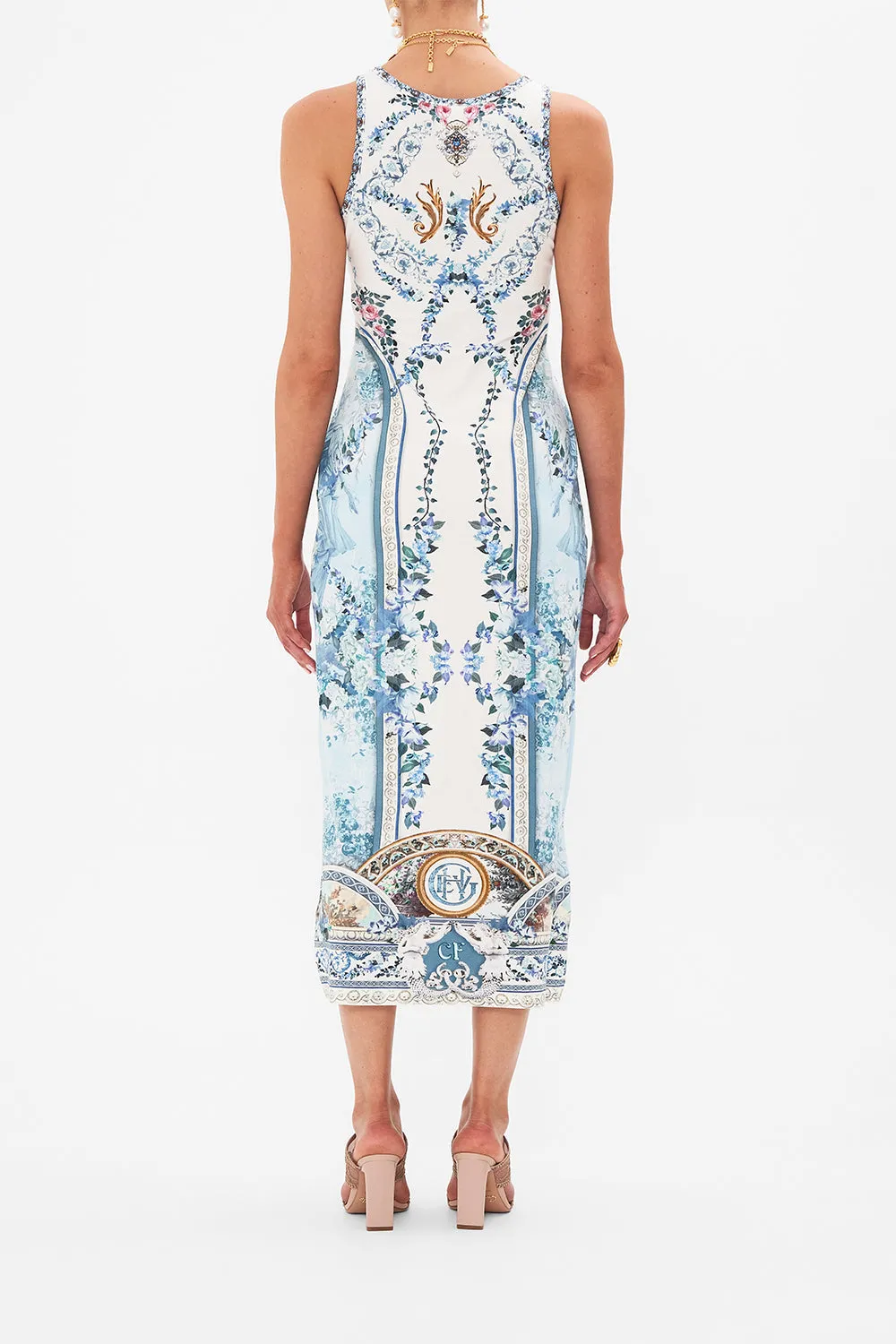 JERSEY SCOOP NECK TANK DRESS SEASON OF THE SIREN sold by Camilla product image thumbnail 2