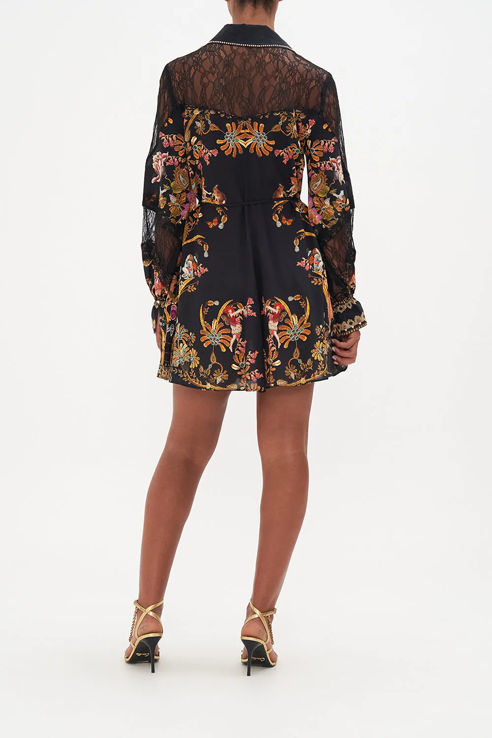 SHIFT SHIRT DRESS TO CATCH A SPIDER sold by Camilla product image thumbnail 2