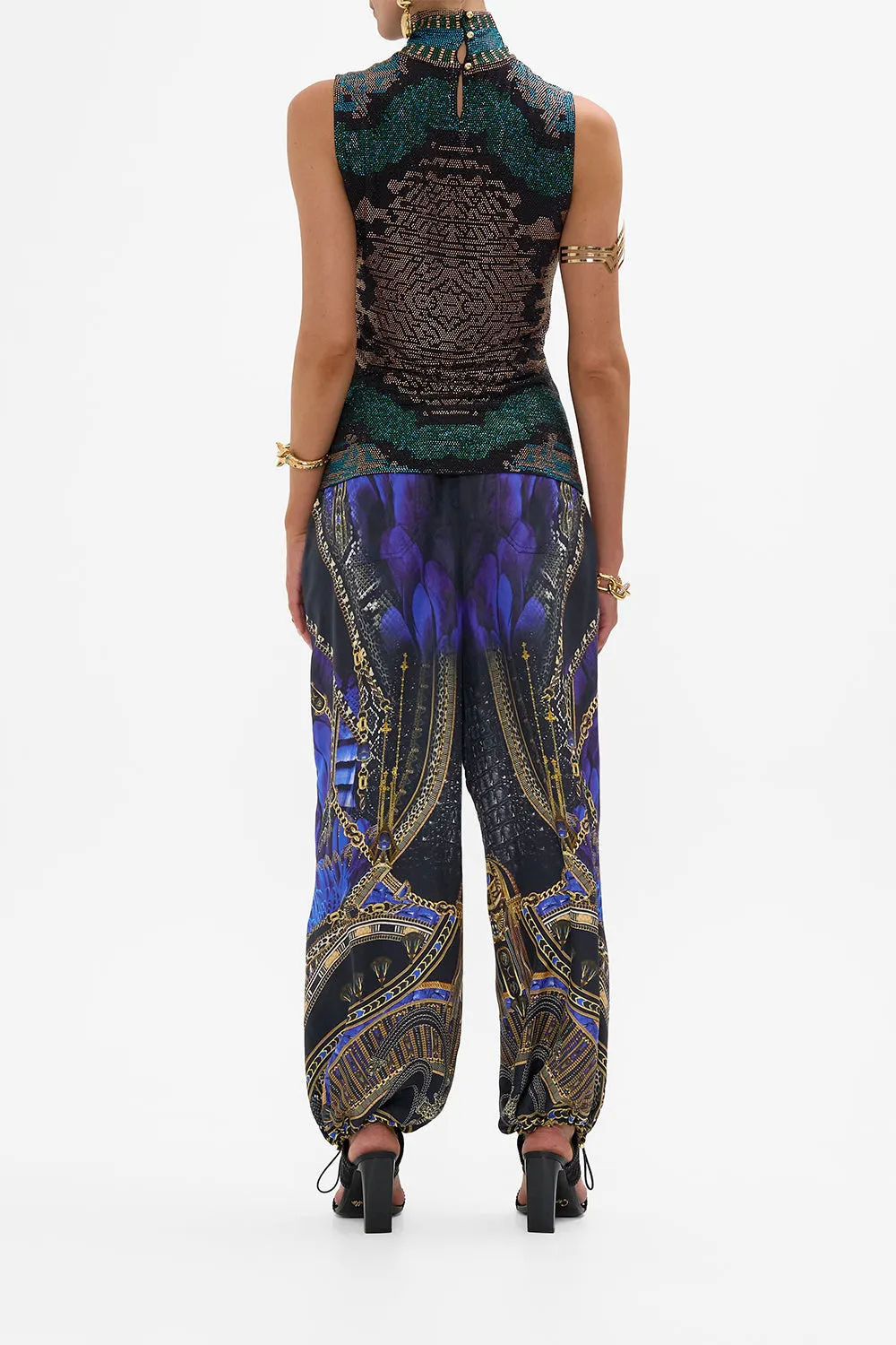 SLEEVELESS JERSEY TURTLENECK WITH BUTTONS OTHER SIDE OF THE OASIS sold by Camilla product image thumbnail 2