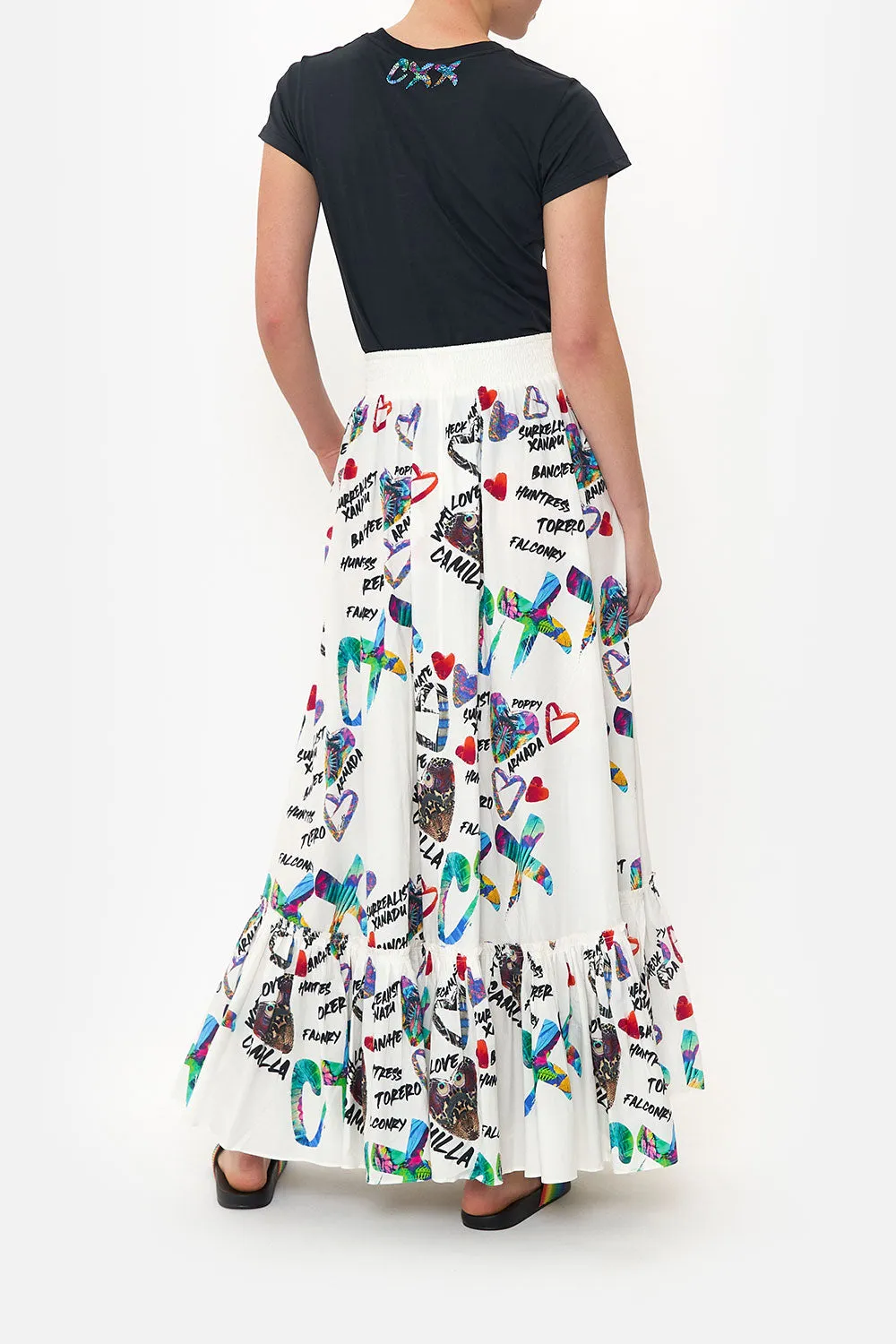 RUFFLE HEM SKIRT SHES A WRITE OFF sold by Camilla product image thumbnail 2