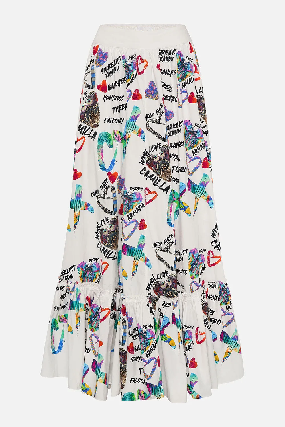 RUFFLE HEM SKIRT SHES A WRITE OFF sold by Camilla product image thumbnail 3