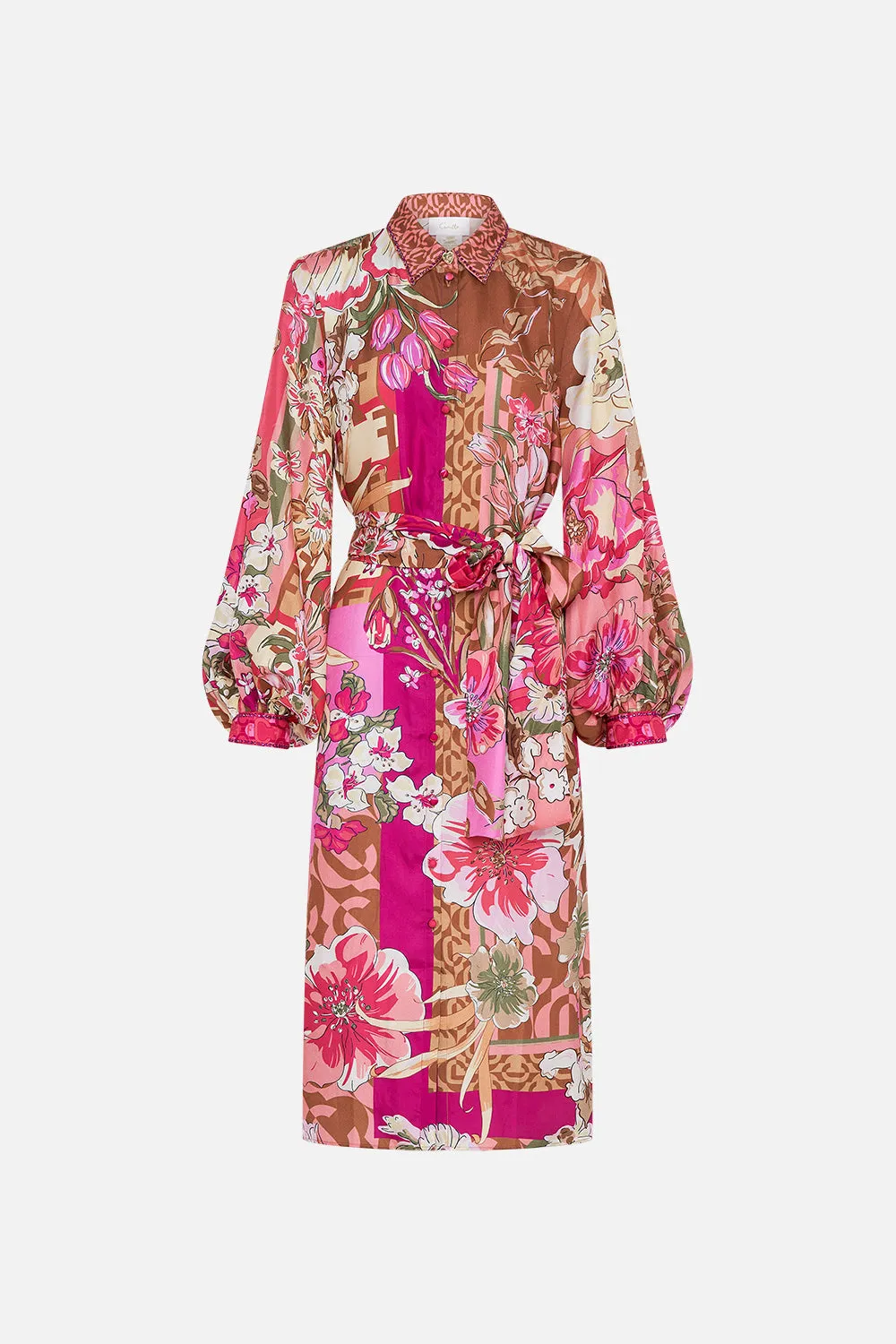 HIGH LOW MIDI SHIRT DRESS A GIRL NAMED FLORENCE sold by Camilla product image thumbnail 3