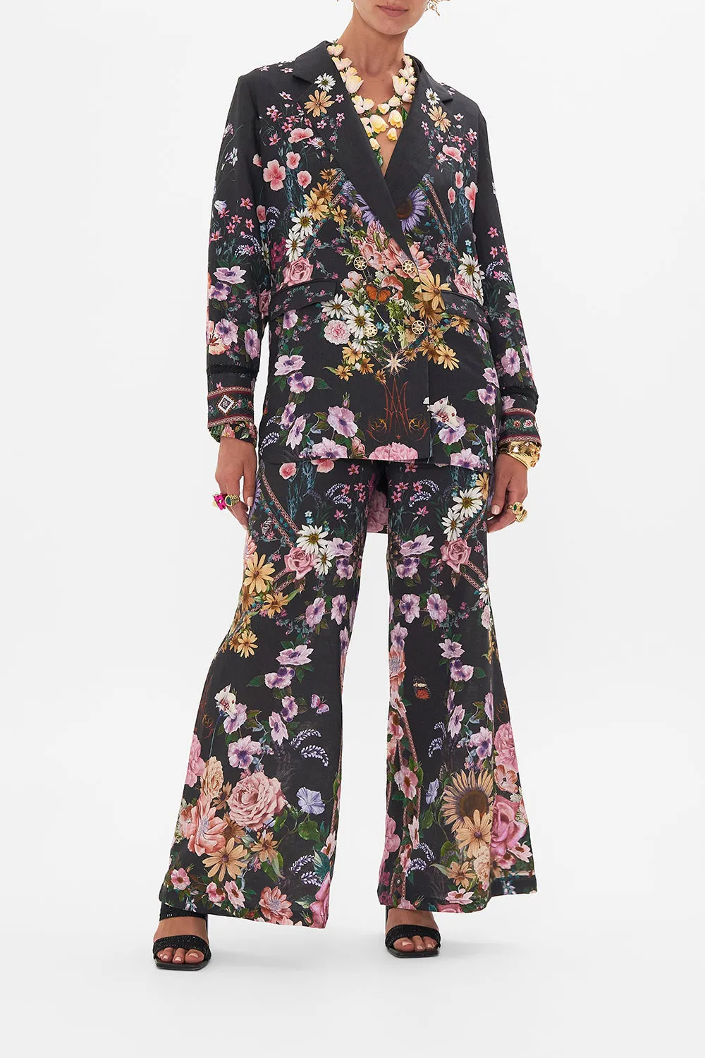 DOUBLE BREASTED SOFT JACKET LETTERS FROM A VINEYARD sold by Camilla