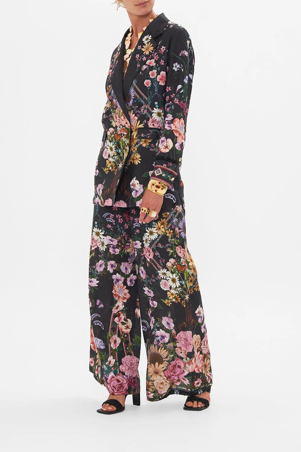 DOUBLE BREASTED SOFT JACKET LETTERS FROM A VINEYARD sold by Camilla product image thumbnail 4