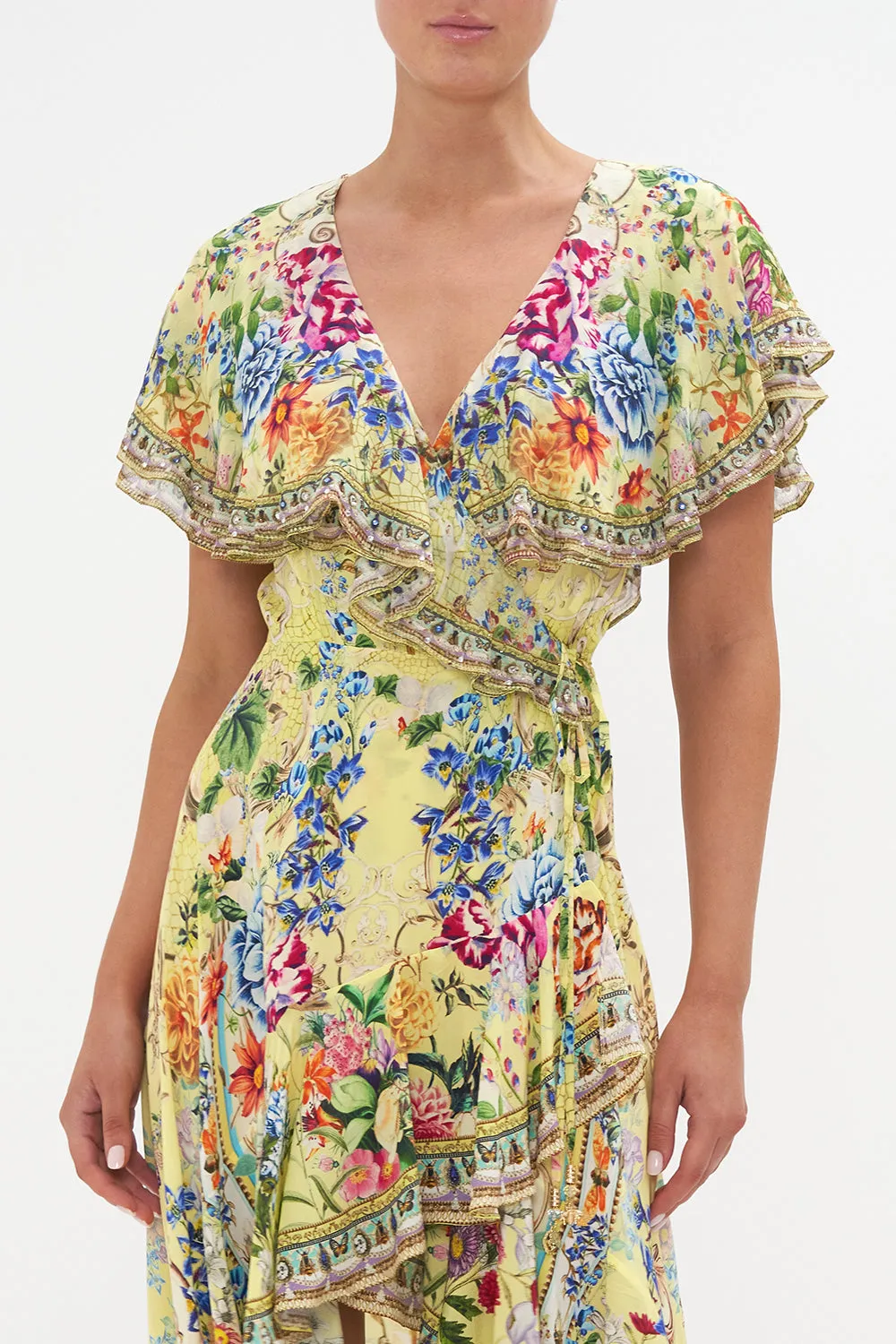 FRILL SLEEVE LONG DRESS BIRDS AND THE BEES sold by Camilla product image thumbnail 5