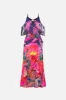 RUFFLE OVERLAYER WRAP DRESS FLIGHT OF THE FLAMINGO sold by Camilla