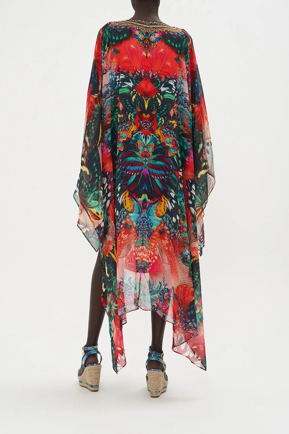 LONG SHEER OVERLAY DRESS IN A FLUTTER sold by Camilla product image thumbnail 2