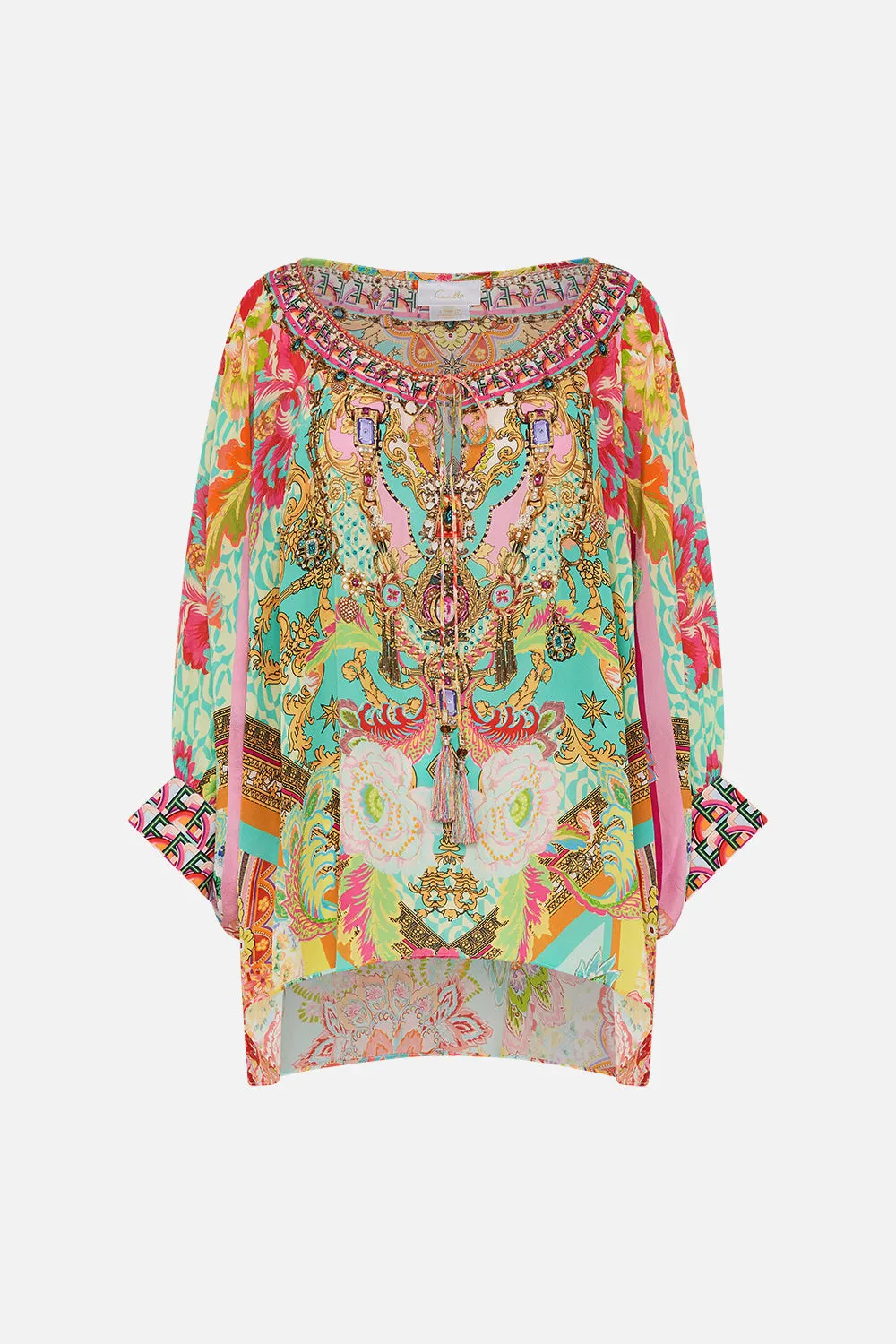 RAGLAN SLEEVE BLOUSE WITH CUFF AN ITALIAN WELCOME sold by Camilla product image thumbnail 3