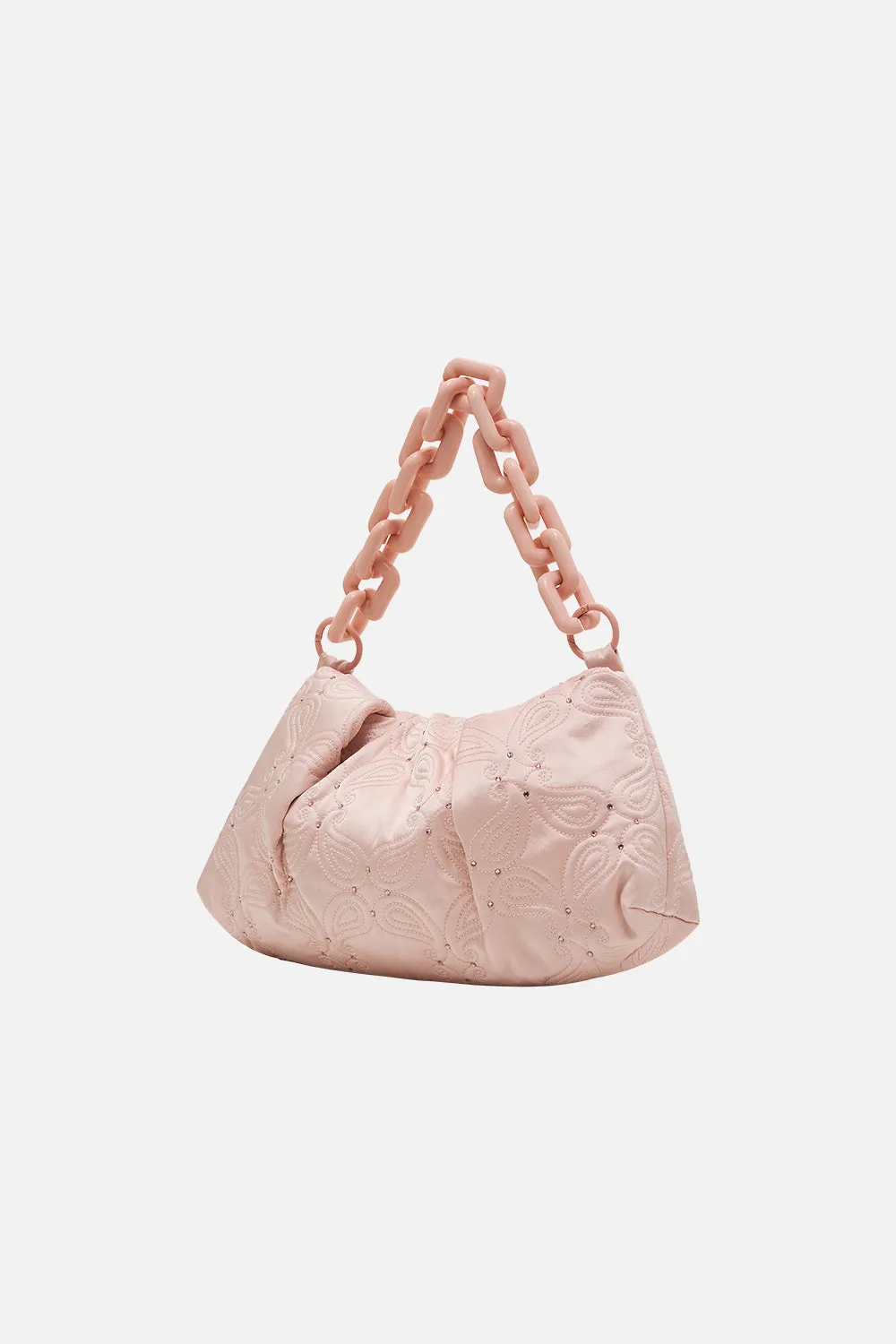 SMALL CLUTCH WITH CHAIN SOLID PINK sold by Camilla product image thumbnail 2