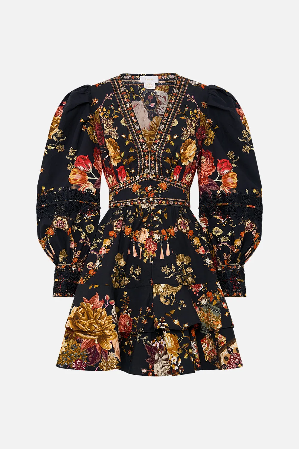 BUTTON FRONT FRILL DRESS WITH LACE DETAIL STITCHED IN TIME sold by Camilla product image thumbnail 3