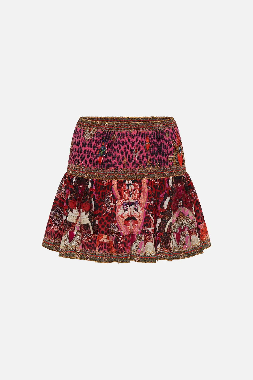 SHORT SHIRRED SKIRT ARTESANIA MANIA sold by Camilla product image thumbnail 3