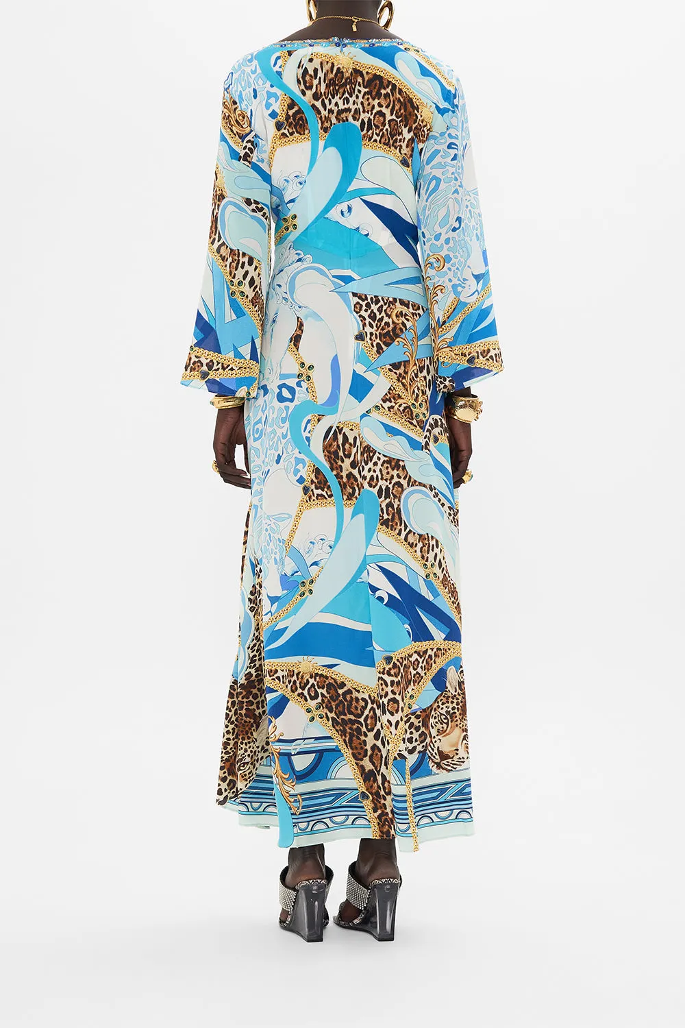 HARDWARE BIAS DRESS SKY CHEETAH sold by Camilla product image thumbnail 2