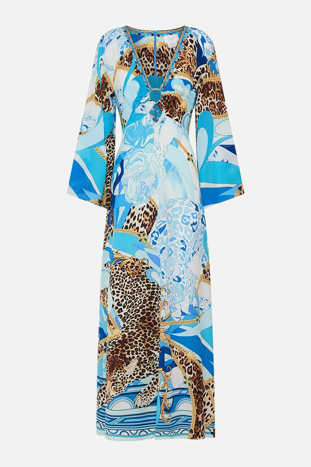 HARDWARE BIAS DRESS SKY CHEETAH sold by Camilla product image thumbnail 3