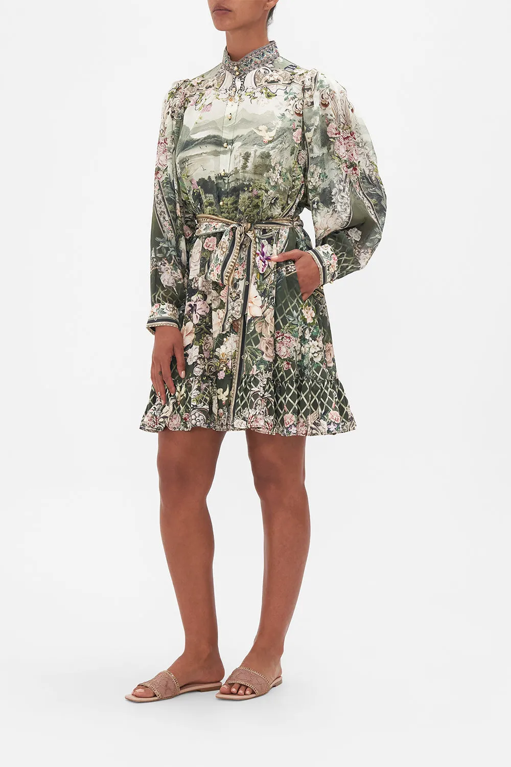 DROP SLEEVE SHIRT DRESS GARDEN OF GOOD FORTUNE sold by Camilla product image thumbnail 4