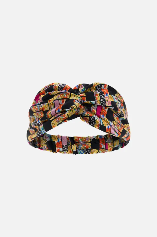 WOVEN TWIST HEADBAND SIGNORA MILANO sold by Camilla
