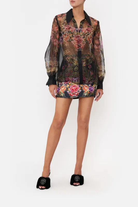 CURVED COLLAR BLOUSE DANCE WITH DUENDE sold by Camilla