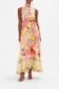 NECKTIE DRESS WITH ELASTICATED WAIST SOLAR FLARE sold by Camilla