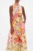 NECKTIE DRESS WITH ELASTICATED WAIST SOLAR FLARE sold by Camilla