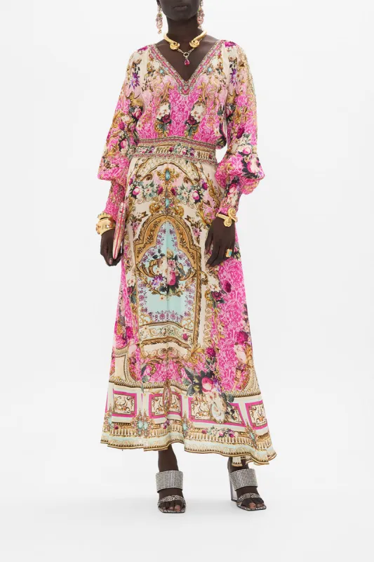 DRESS WITH SHIRRED WAIST AND CUFF CALL OF THE CANAL sold by Camilla