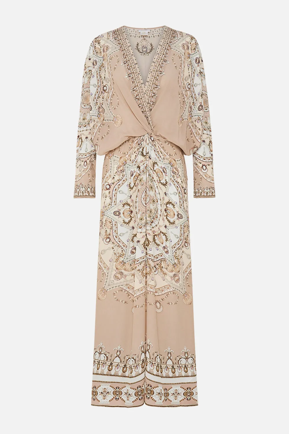 TWIST FRONT BATWING DRESS GROTTO GODDESS sold by Camilla product image thumbnail 3