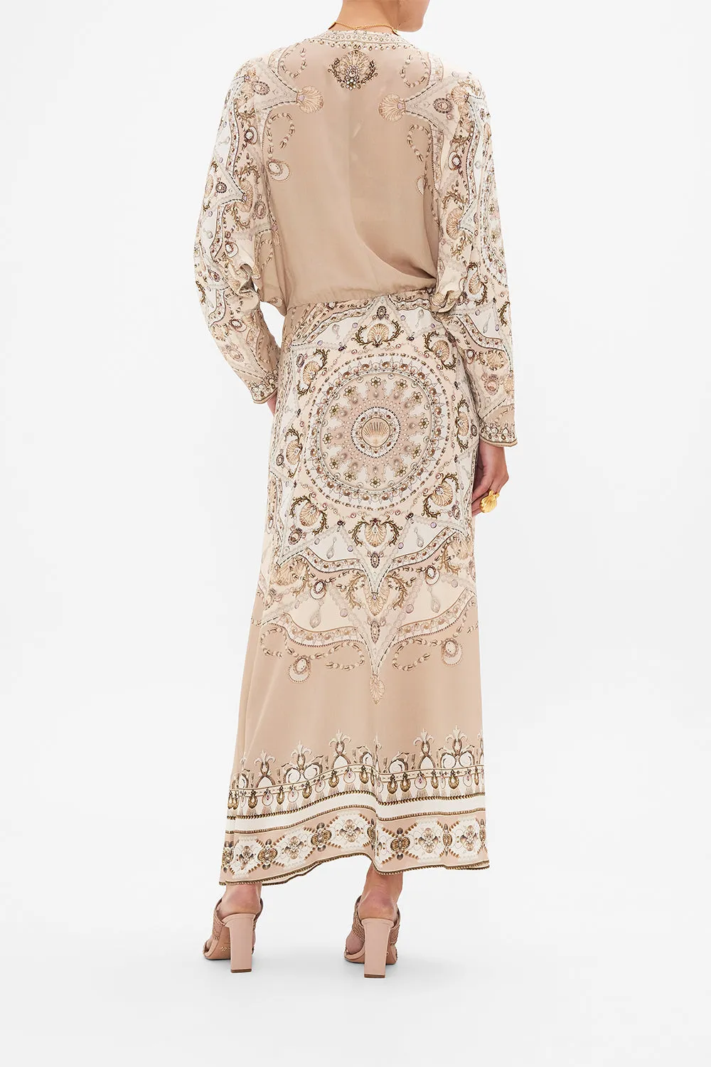 TWIST FRONT BATWING DRESS GROTTO GODDESS sold by Camilla product image thumbnail 2