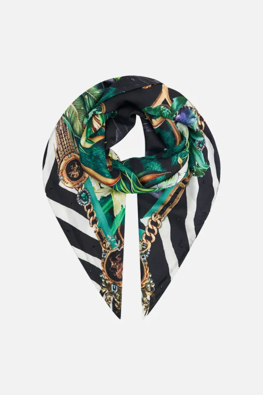 LARGE SQUARE SCARF SING MY SONG sold by Camilla